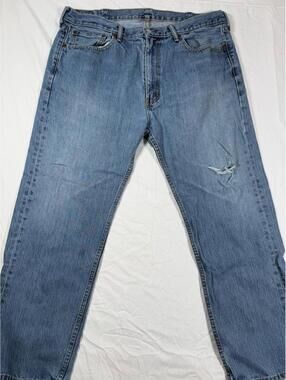 Levi's 505 Regular Fit Blue Denim Jeans W40 L30
